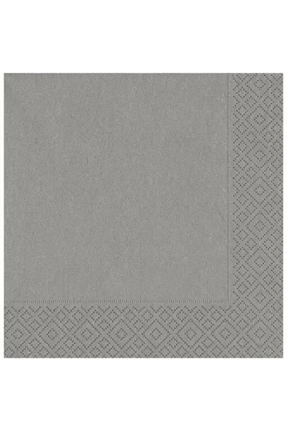 Kikajoy Gümüş 20'li Kağıt Peçete 33x33cm