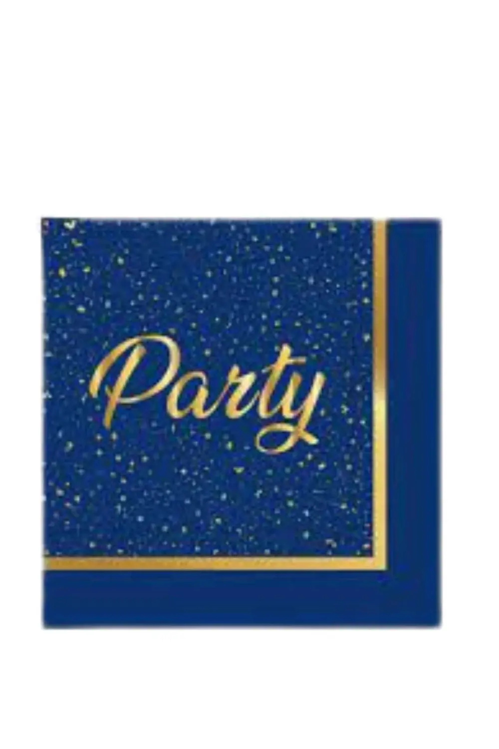 Kikajoy Parti Zamanı Lacivert Kağıt Peçete 33x33 Cm 20'li