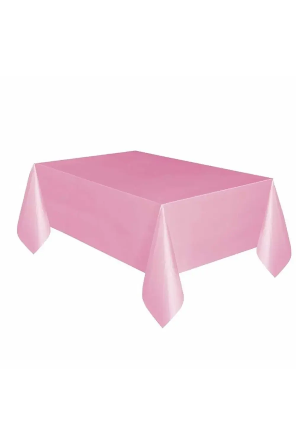 Kikajoy Pembe Plastik Masa Örtüsü 137x270