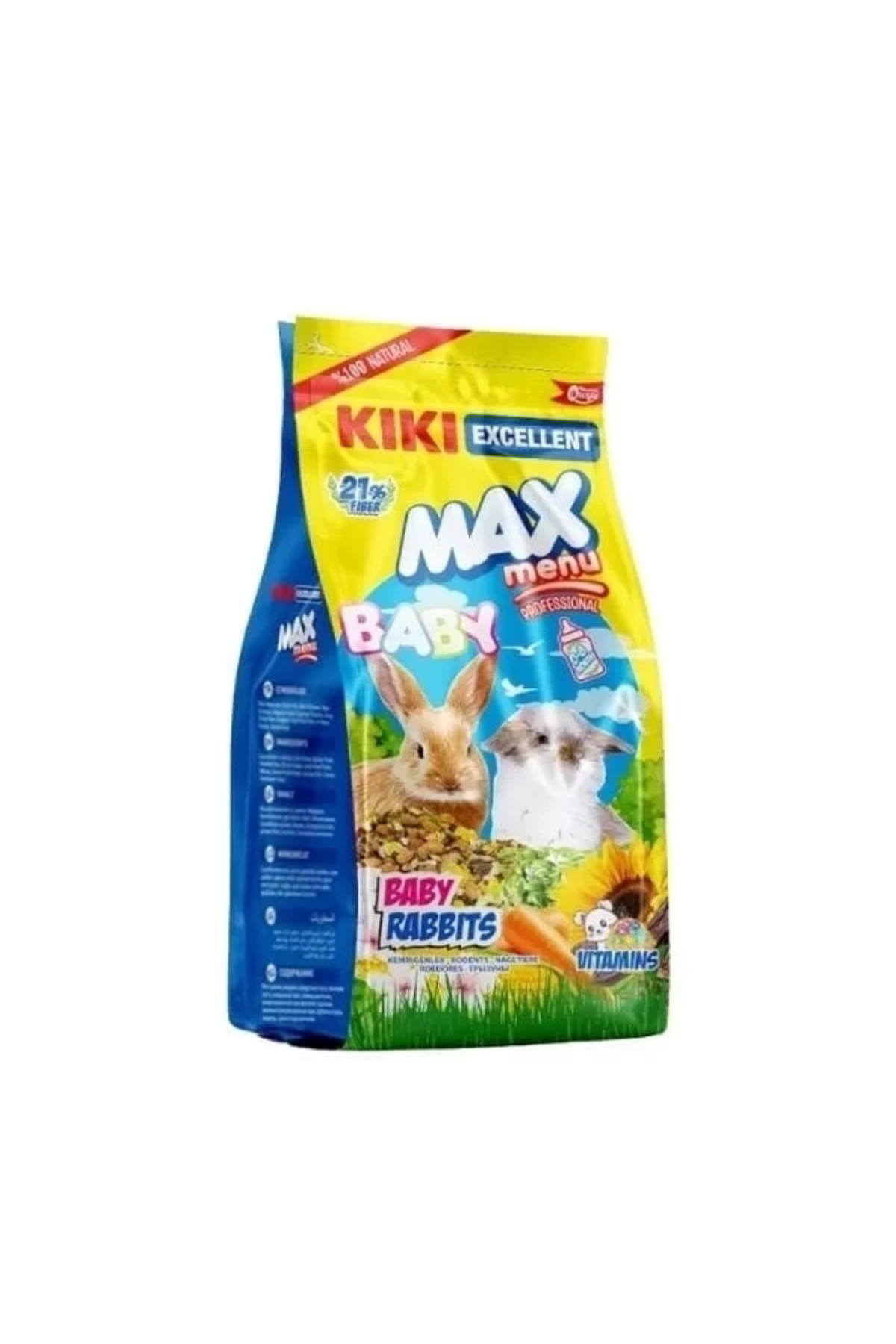 Udmk Store Kiki Excellent Max Menu Yavru Tavşan Yemi 500 Gr