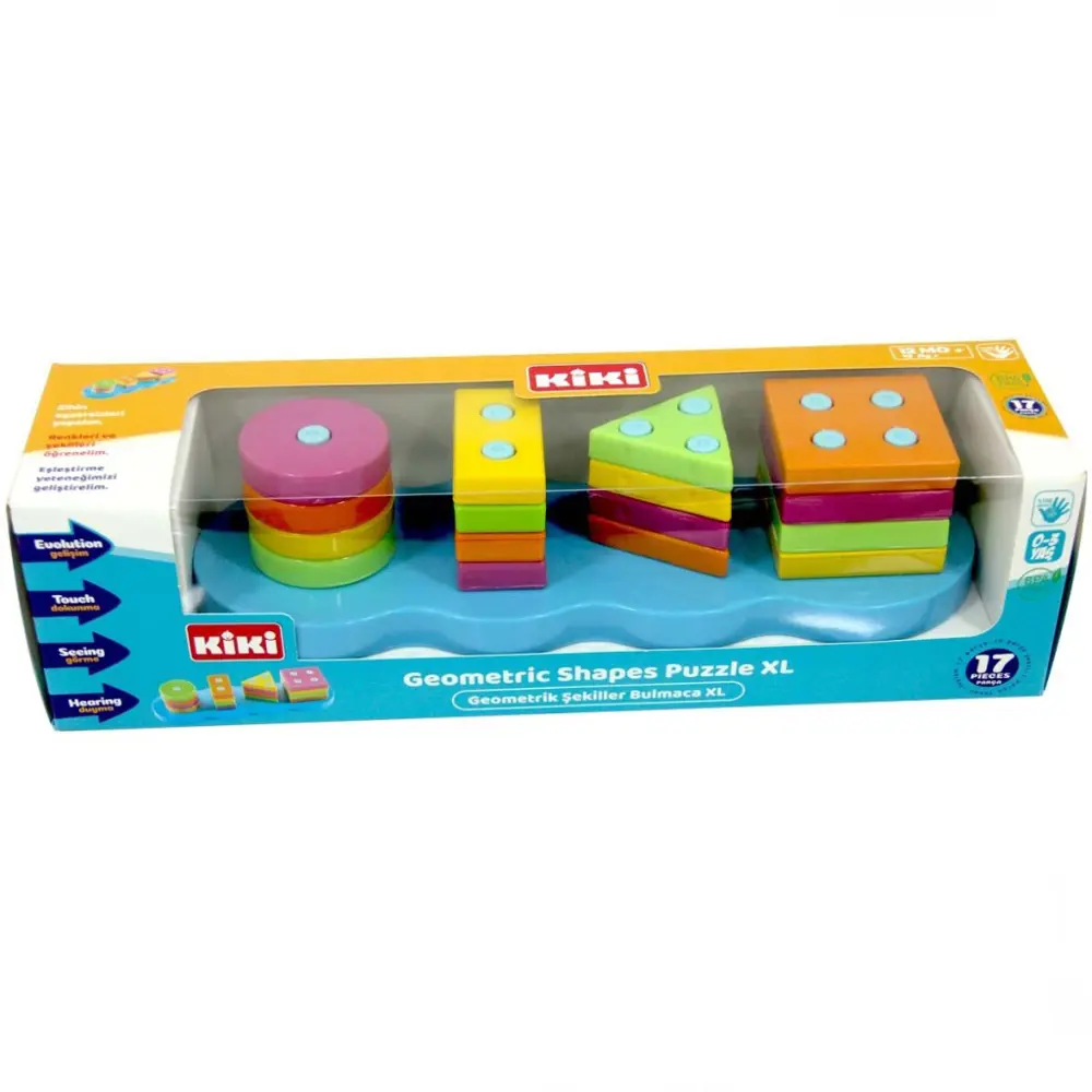 Kiki Geometrik Şekiller XL Bulmaca Kiki Geometrik Şekiller XL Bulmaca
