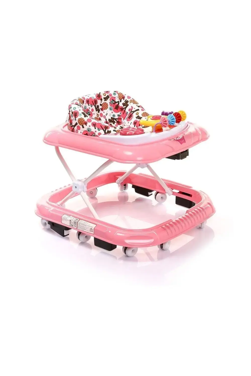 Kikkoro Speedy Tekerlekli Bebek Yürüteci Pembe /