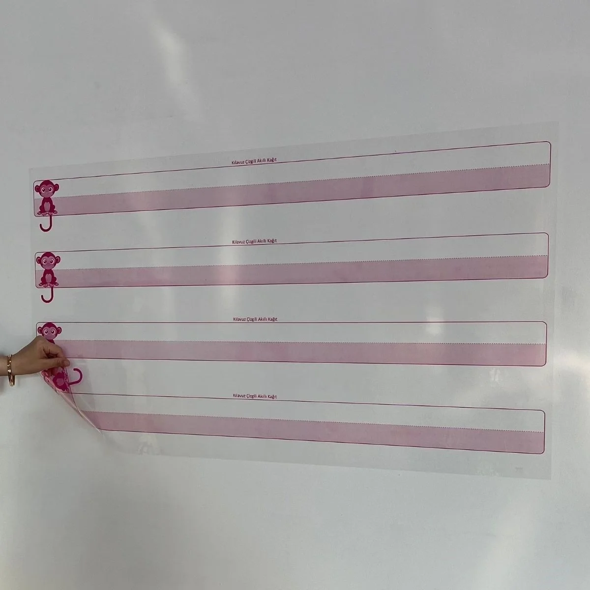 Kılavuz Çizgili Akıllı Kağıt Yazı Tahtası Duvarda İz Bırakmaz Statik Yeni Müfredata Uygun 100x56cm Fiyatı, Yorumları ve Özellikleri