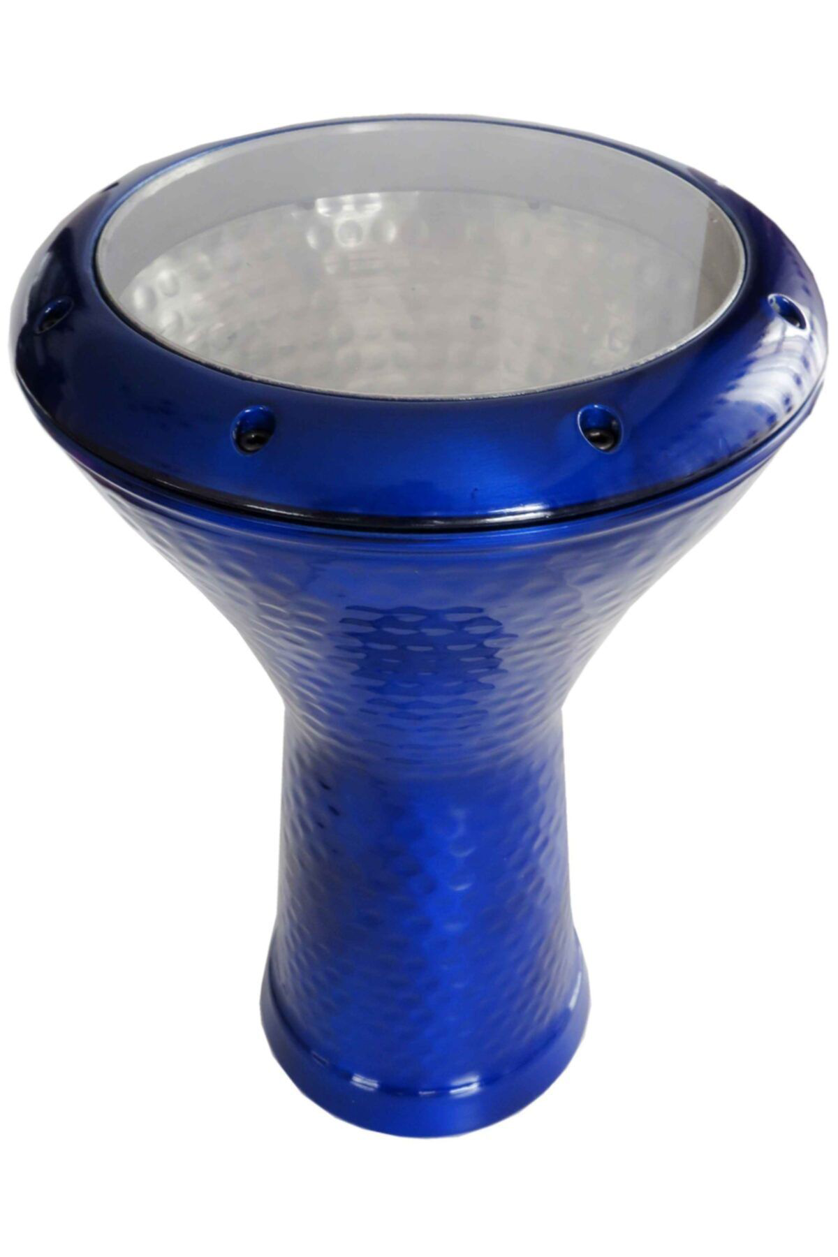Masterwork Kılıf Hediyeli Profesyonel Mavi Çekiç Dövmeli Mısır Darbuka