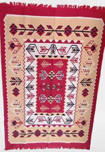 Kilim Antik 140-215 Otantik 90155 Motifler Model Naturel Boya Çif
