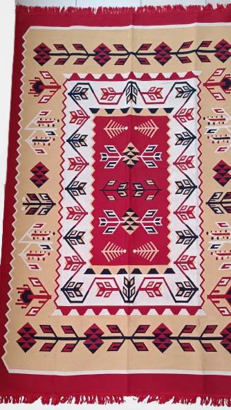 Kilim Antik 140-215 Otantik 90155 Motifler Model Naturel Boya Çif