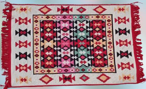 Kilim Antik 80-125 Otantik  Motifler Model Naturel  Boya Çift Tar