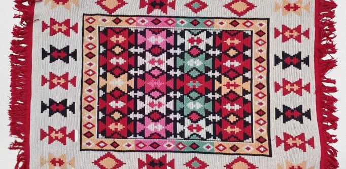 Kilim Antik 80-125 Otantik  Motifler Model Naturel  Boya Çift Tar