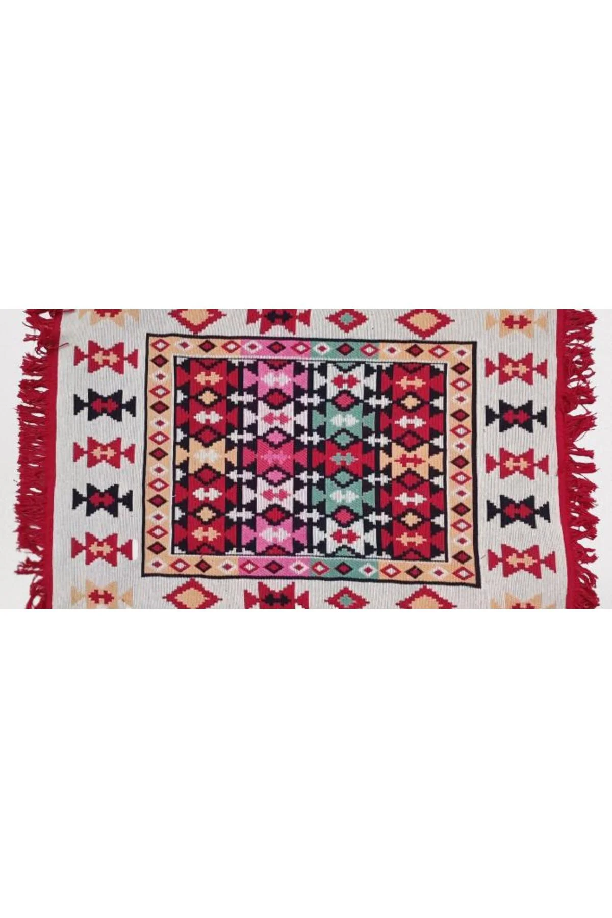 Kilim Antik 80-125 Otantik Motifler Model Naturel Boya Çift Taraflı El yapımı - Görsel 5