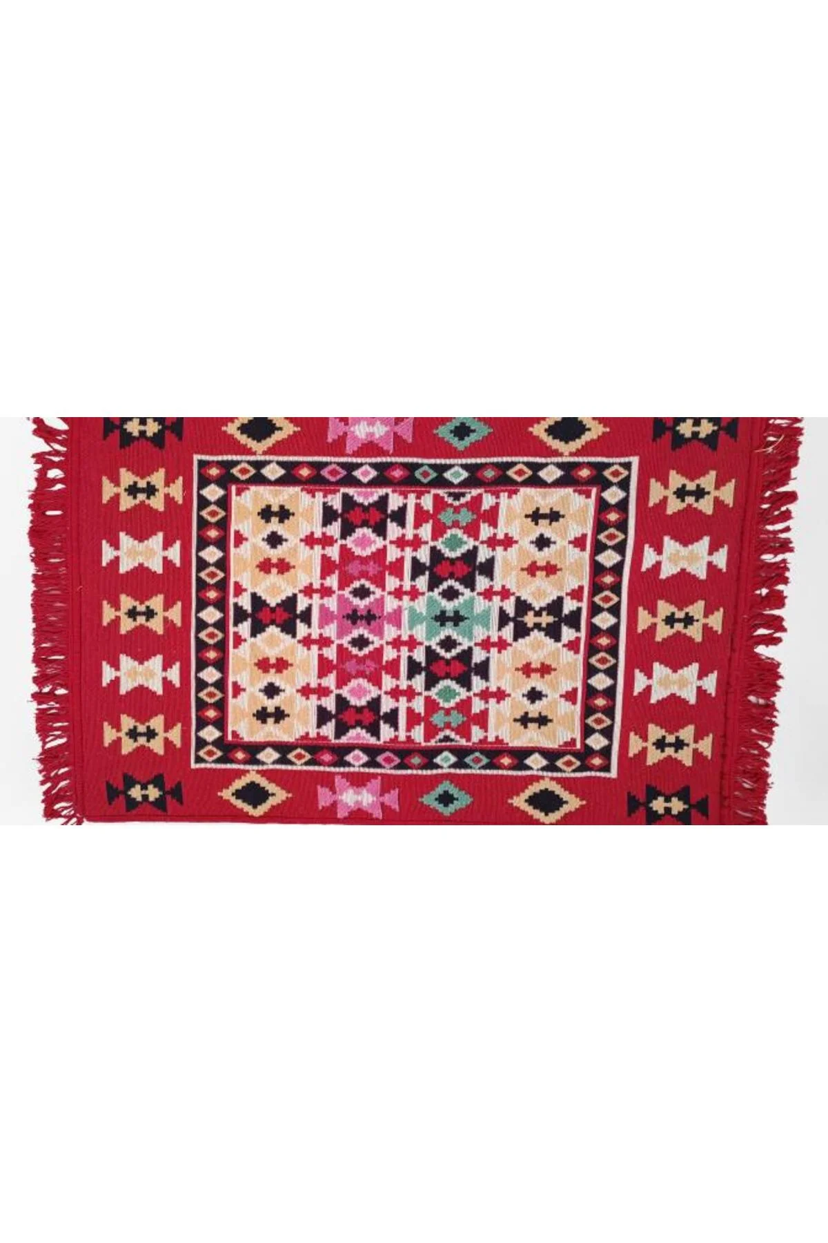 Kilim Antik 80-125 Otantik Motifler Model Naturel Boya Çift Taraflı El yapımı - Görsel 2