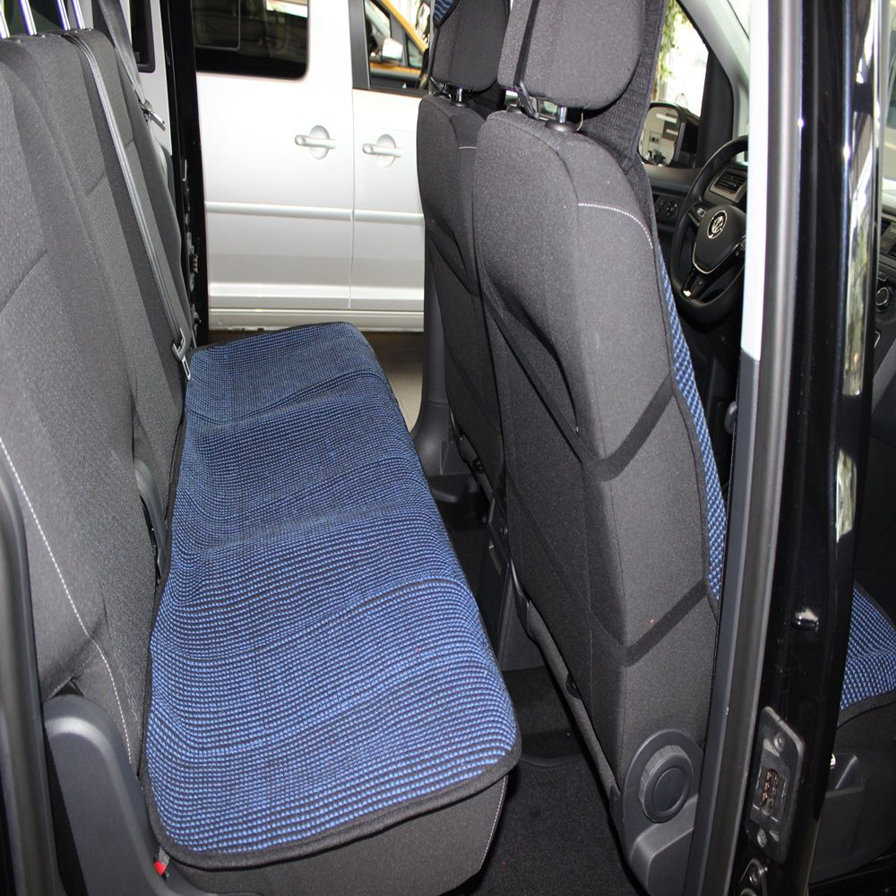 Kilim Minder 3'Lü Set Klasik Siyah/Mavi / Klmny307-1