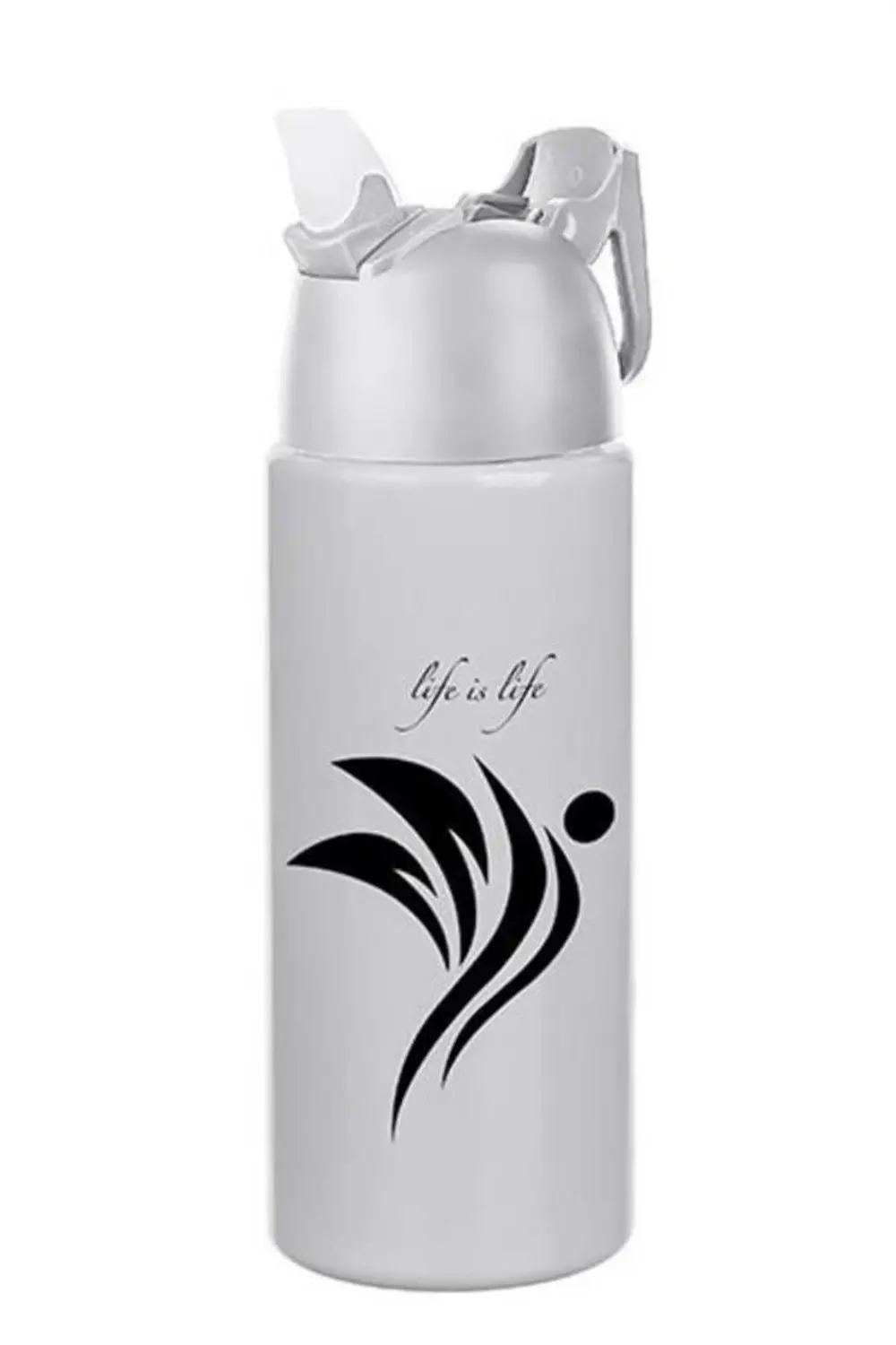 ® Kilitlenebilen Matara Güvenlikli Suluk Sporcu Matarası Spor Su