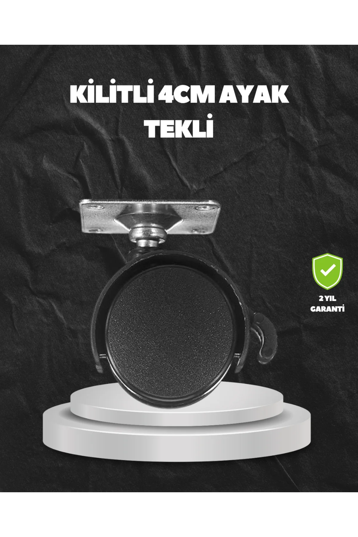 Kilitli 4 cm Evrensel Tekerlek Ayak Tek Adet