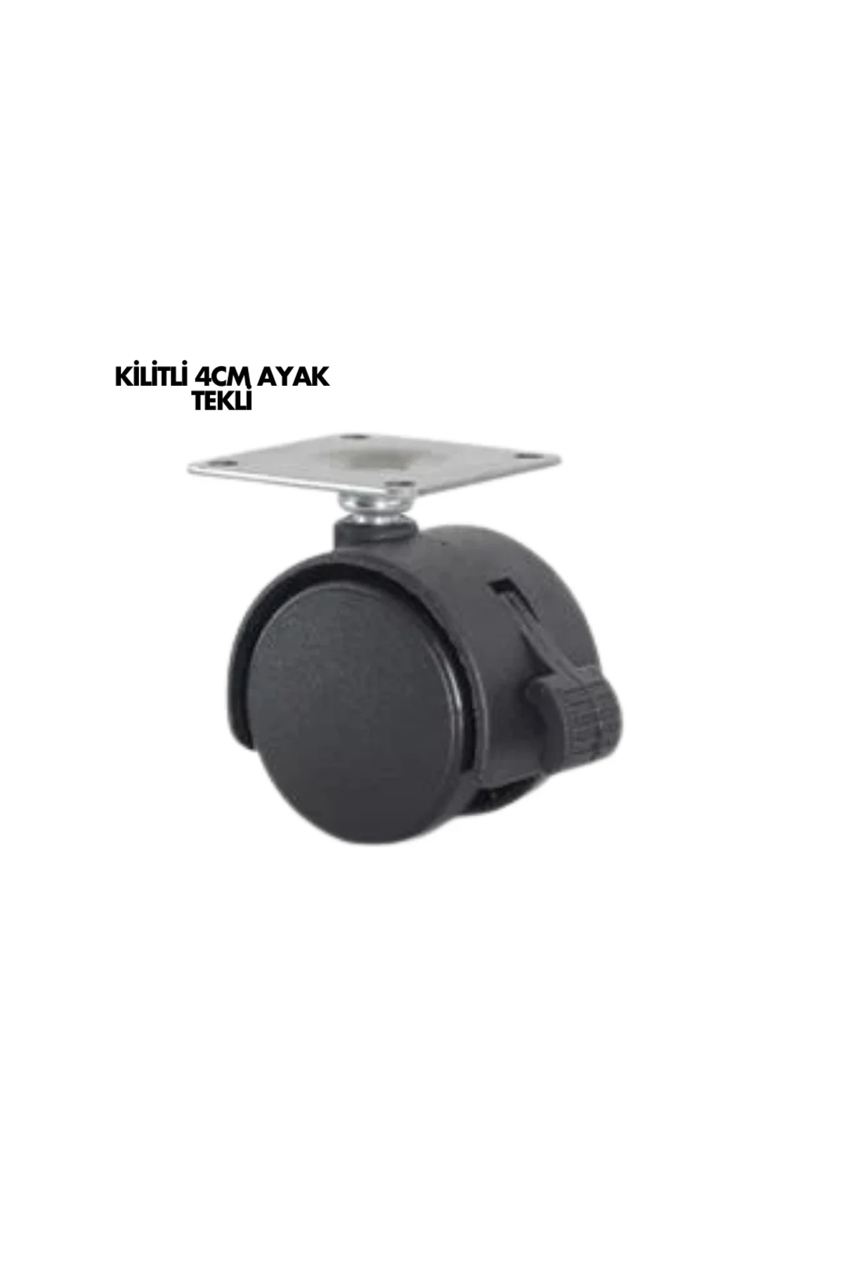 Kilitli 4cm Ayak Tekli