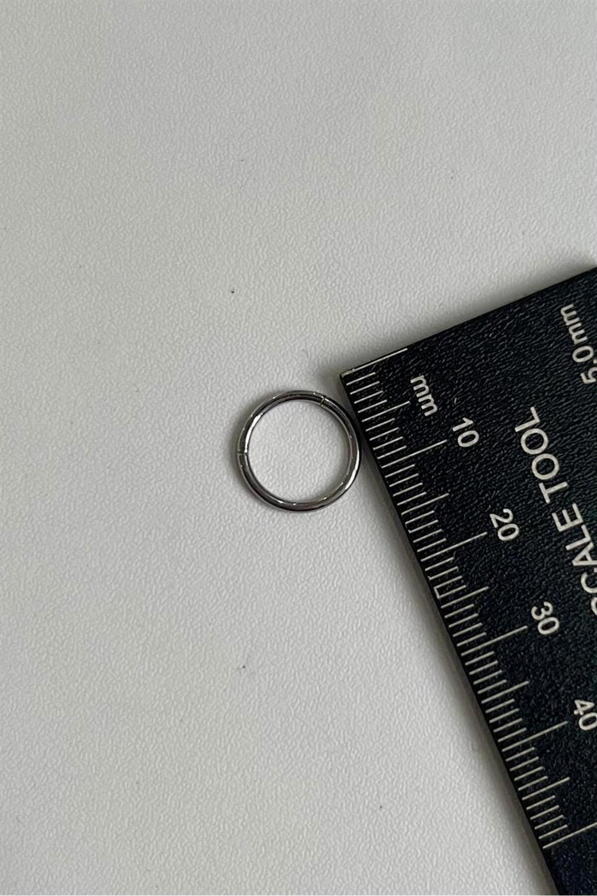 Kilitli Halka Piercing 1 Cm | Çelik