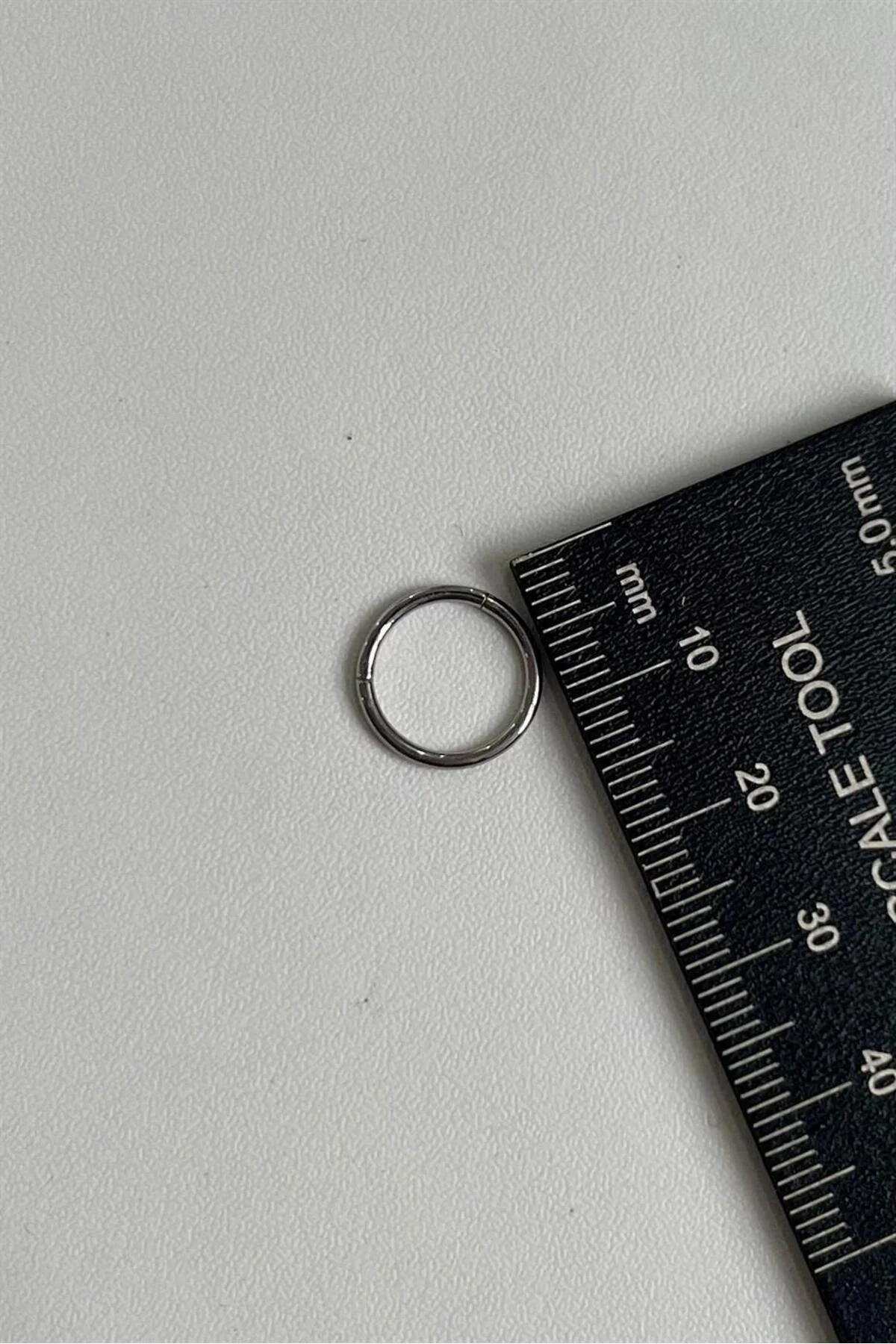 Kilitli Halka Piercing 1 Cm | Çelik