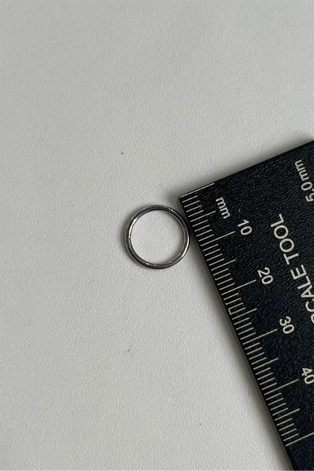 Kilitli Halka Piercing 1 Cm | Çelik