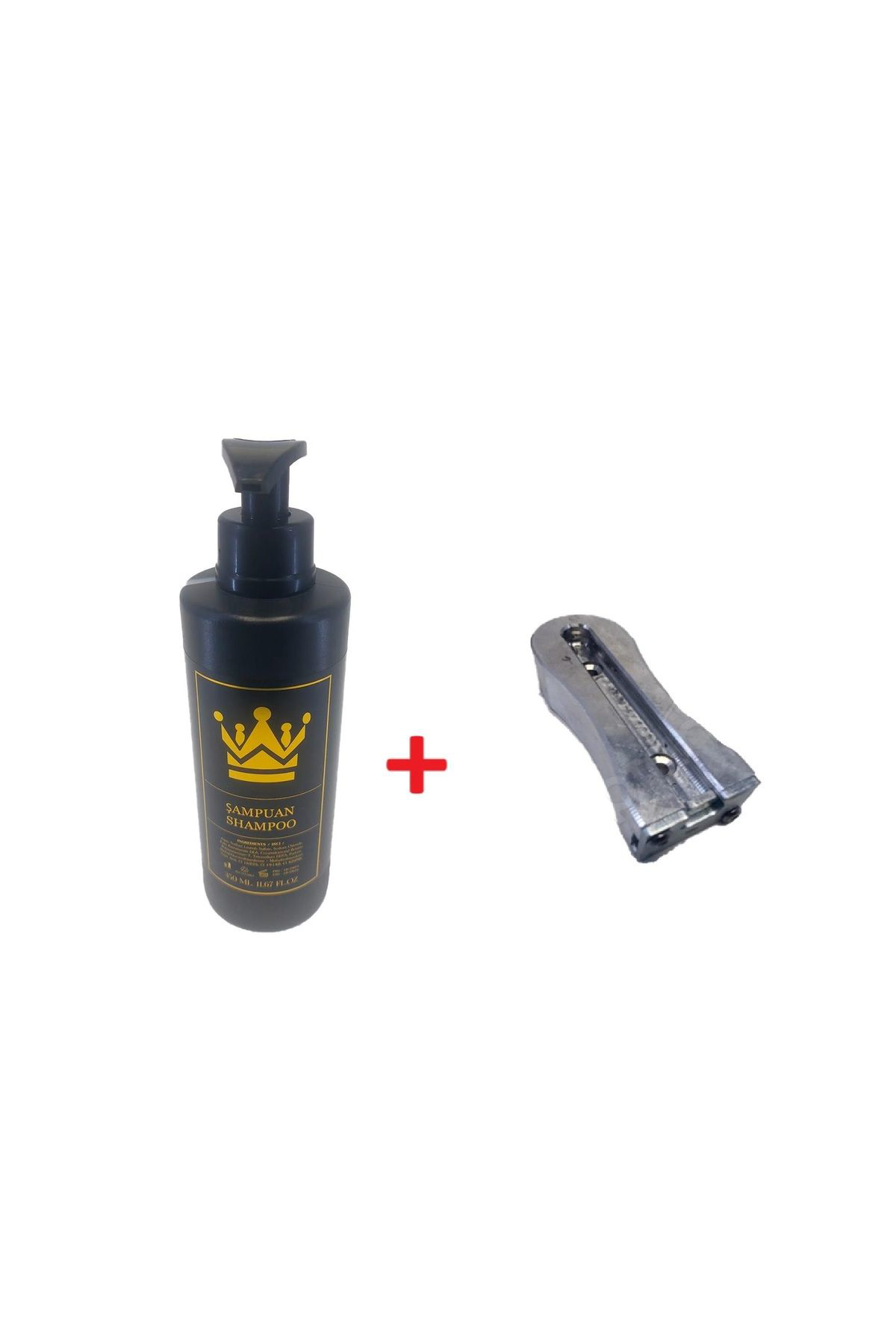 Private Kilitli Kapak Metal Askı Aparatı Dahil Pompalı 350 Ml Şampuan Ote