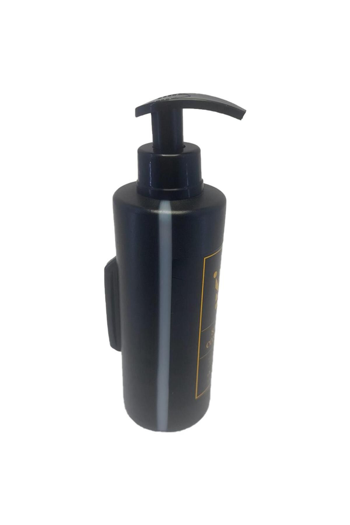 Saçlı Kilitli Kapak Metal Askı Aparatı Dahil Pompalı 350 Ml Saç Kremi O