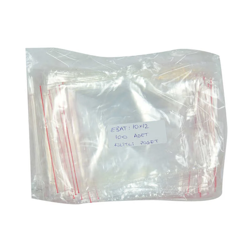 Kilitli Naylon Torba Poşet 10x12 Cm Şeffaf 100 Adet - Pratik Saklama Çözümü Fiyatı, Yorumları ve Özellikleri