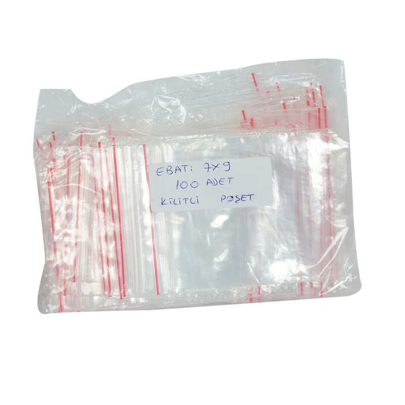 Kilitli Naylon Torba Poşet 7x9 cm Şeffaf - 100 Adet Paket | Küçük Eşya Saklama Çözümü Fiyatı, Yorumları ve Özellikleri