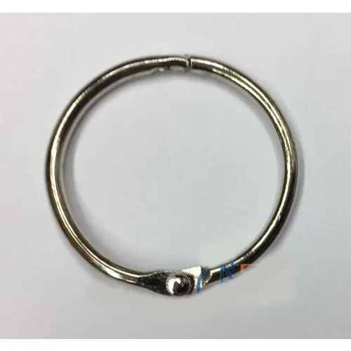 Kilitli Yuvarlak Halka, 2,5cm - 1 Adet Kilitli Yuvarlak Halka, 2,5cm - 1 Adet