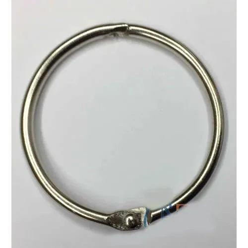 Kilitli Yuvarlak Halka 4cm - Güçlü Kilitli Metal Anahtarlık Halkası Fiyatı, Yorumları ve Özellikleri