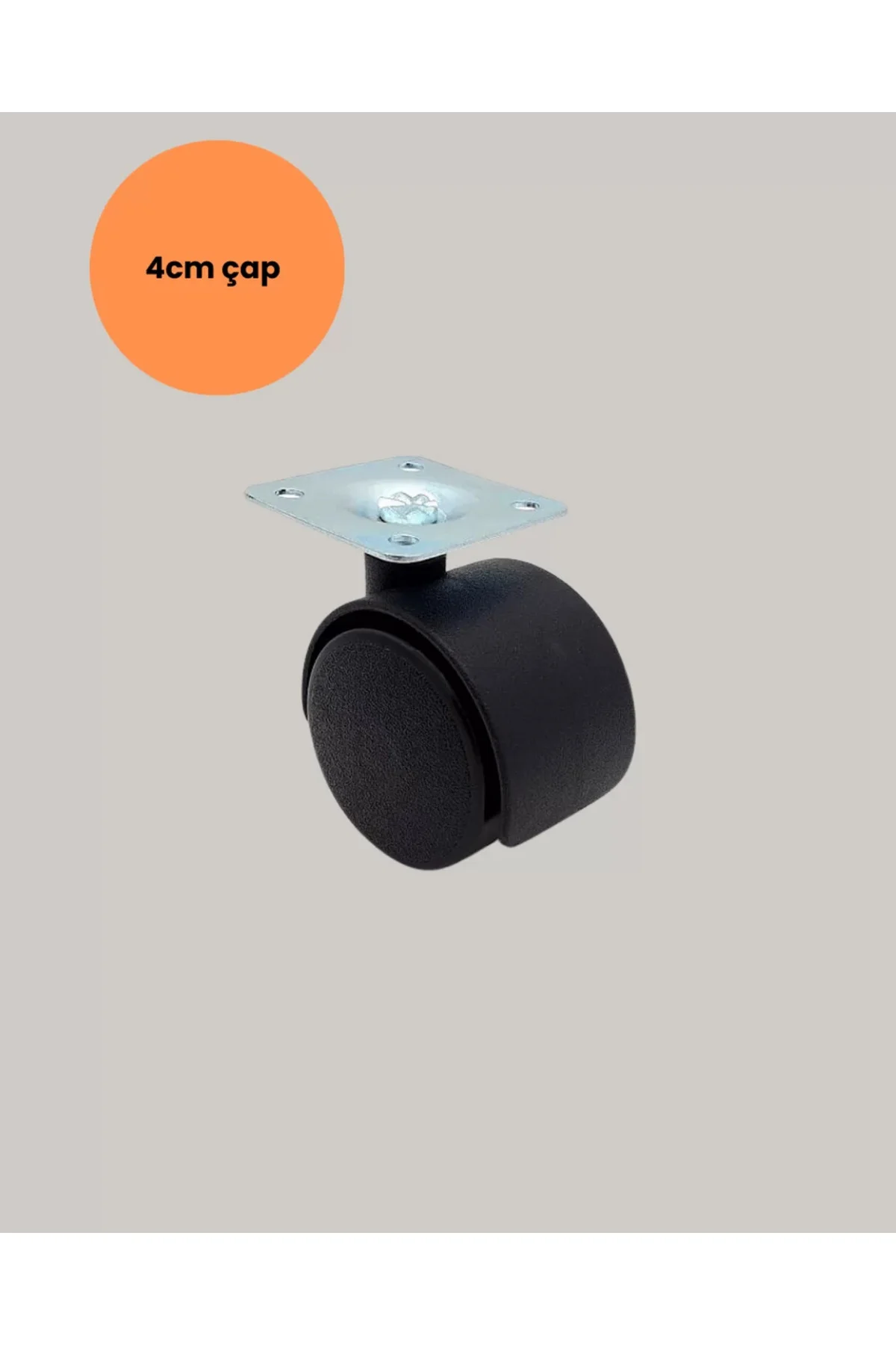 Kilitsiz 4 cm Tekerlek Ayak 4’lü Set Sessiz ve Dayanıklı Kilitsiz 4 cm Tekerlek Ayak 4’lü Set Sessiz ve Dayanıklı - Görsel 2