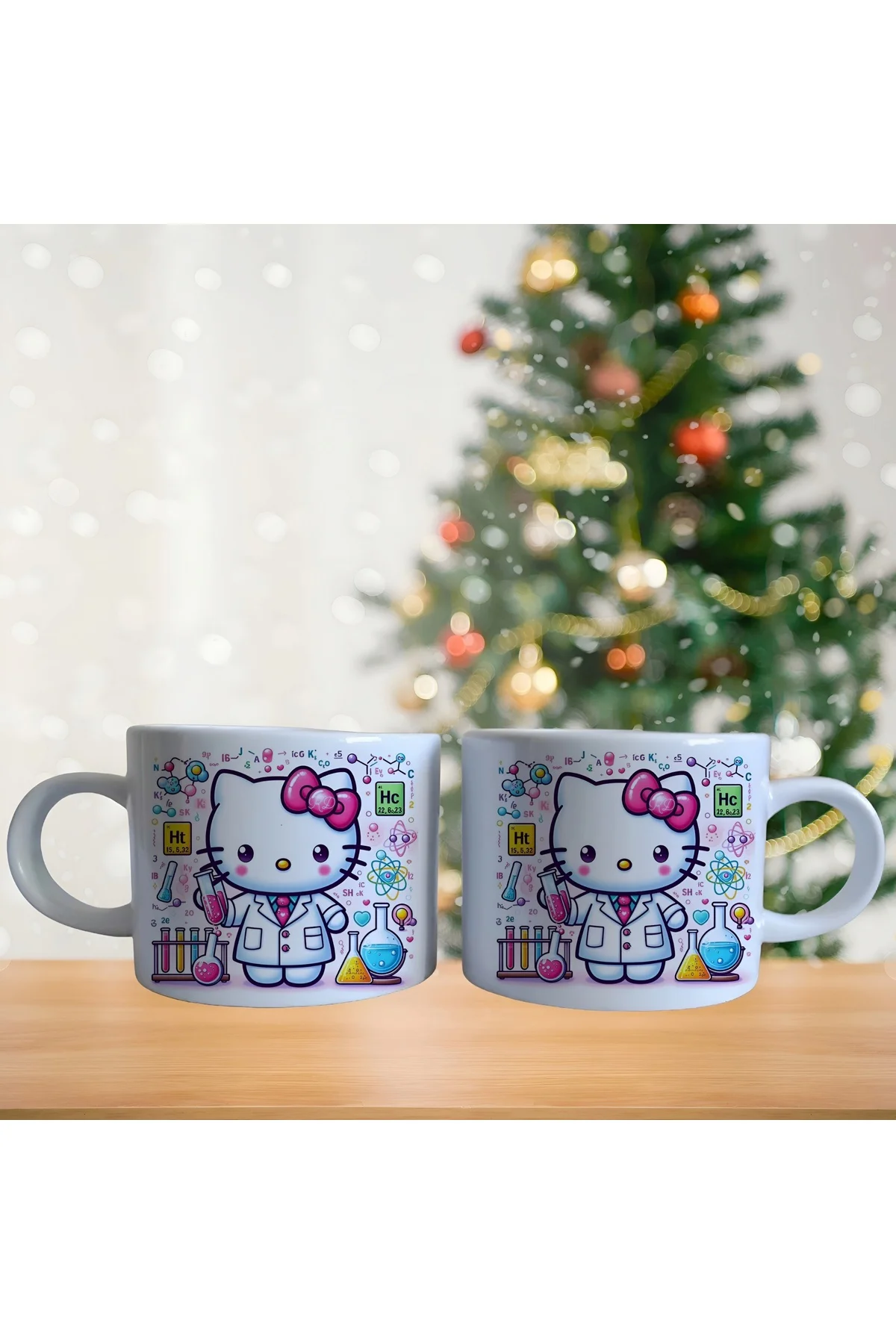 Kimyacı Hello Kitty Kupa Bardak | Tek Adet 0270