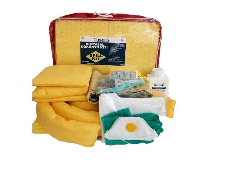 Evimdeyokyok Kimyasal Dökülme Döküntü Temizleme Kiti 60 Lt Tdrtr