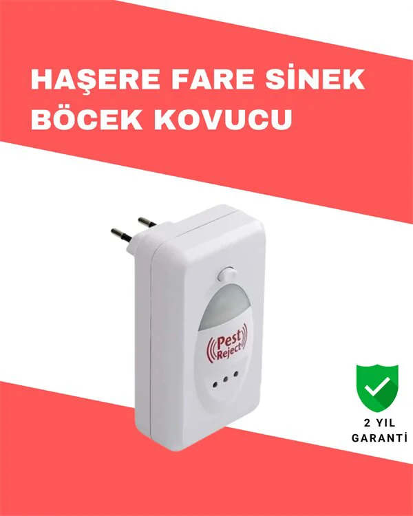 Kimyasal İçermeyen Güvenli Haşere Kovucu - Çocuk ve Evcil Hayvan Dostu