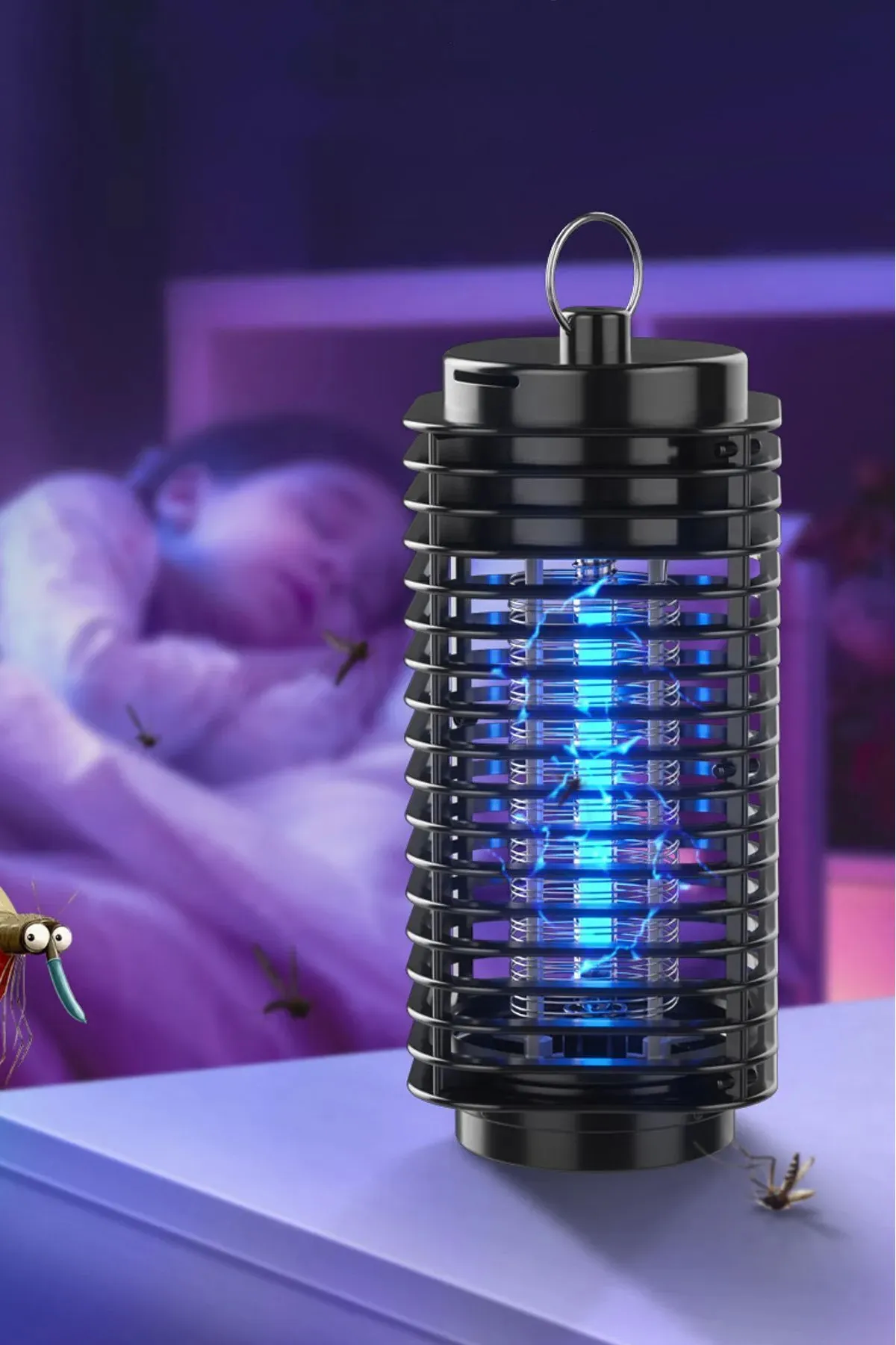 Kimyasal Ve Koku İçermeyen Uv Tuzaklı Elektrikli Sinek Öldürücü S