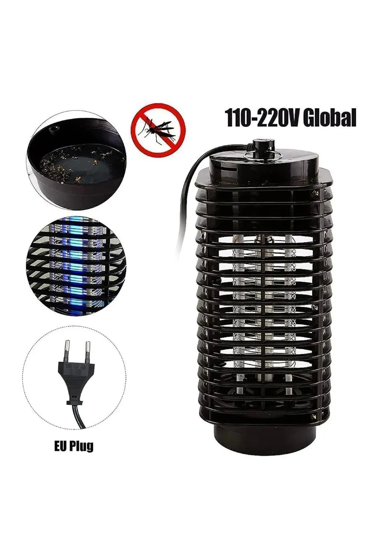 Kimyasal Ve Koku İçermeyen Uv Tuzaklı Elektrikli Sinek Öldürücü S