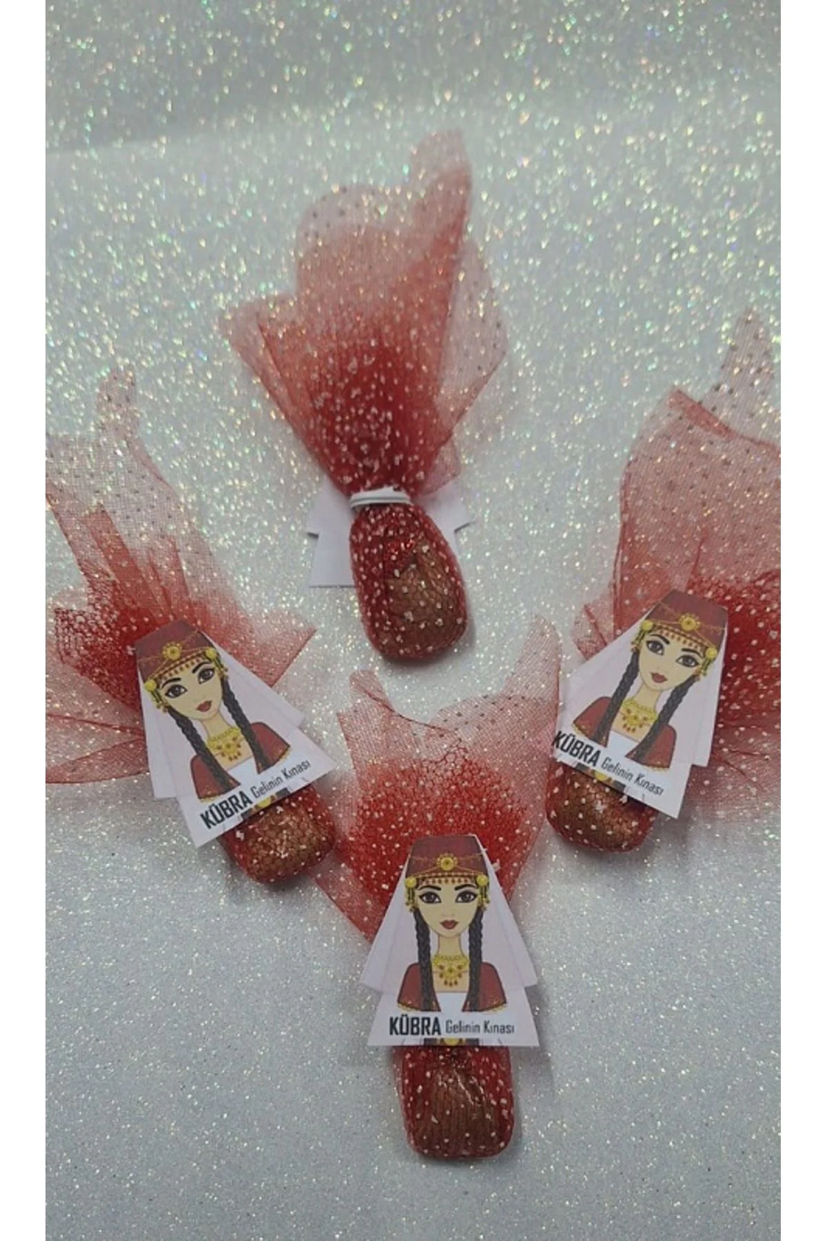 KINA GECESİ DAĞITMALIK BEYAZ YAZMALI KINA İSME ÖZEL 100 LÜ