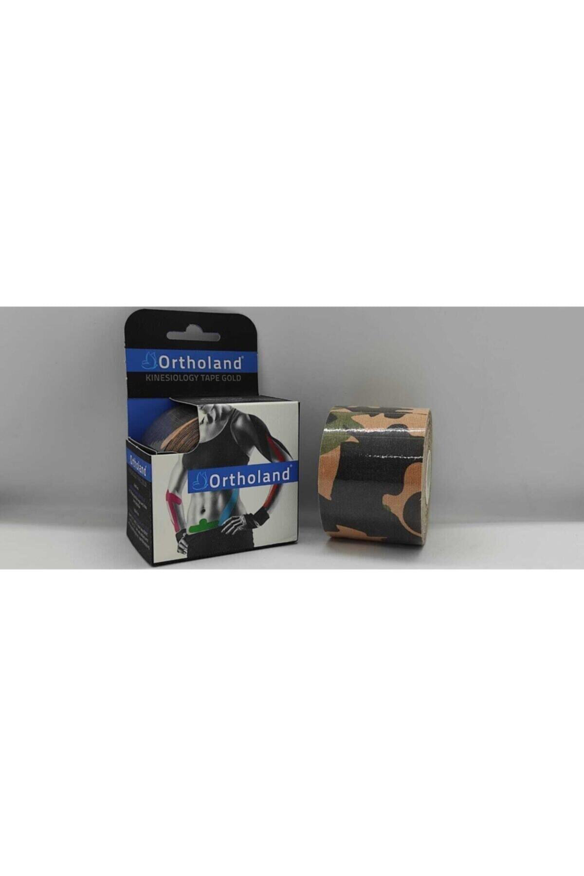 Kinesio Ağrı Bandı 5cm X 5m Kamuflaj Yeşili