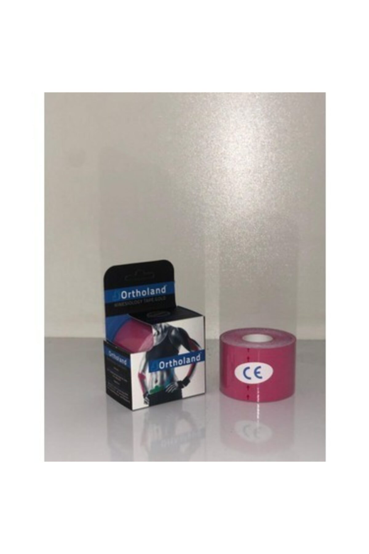 Ortholand Kinesio Band 5Cm*5M Pembe