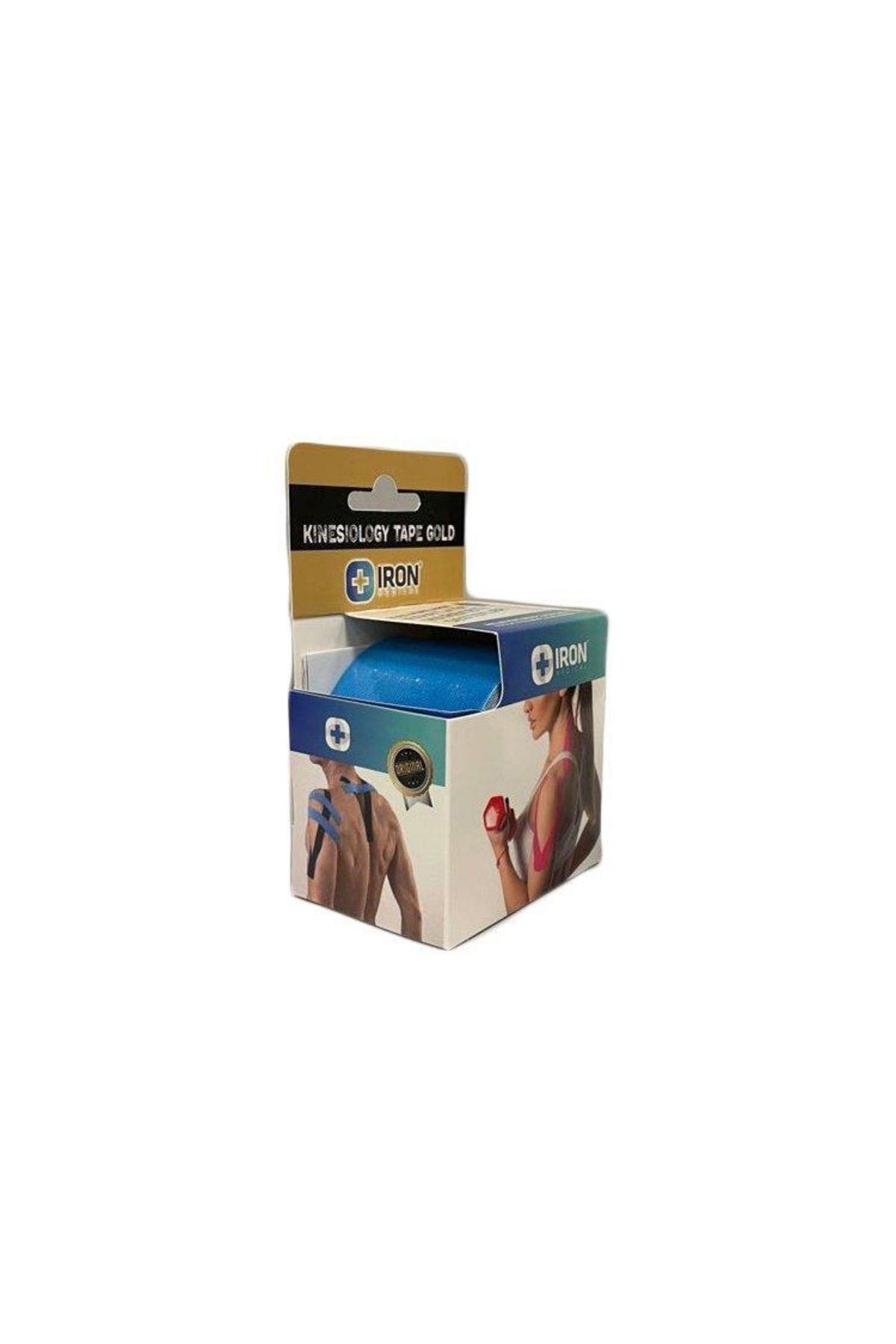 İron Kinesiology Tape Gold 5Cm X 5 M Ağri Bandi Mavi