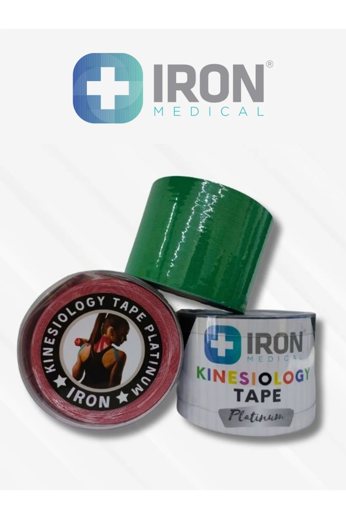 Kinesiology Tape Platinum Kinesio Sporcu Kas Bandı 5cmx5m Yeşil