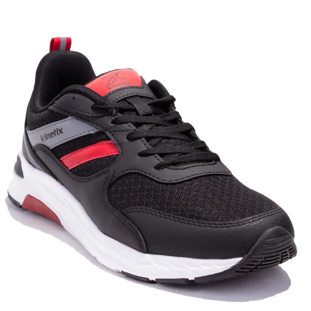 Kinetix Axıon Tx Siyah Kırmızı Ortopedik Günlük  Erkek Spor Ayakk