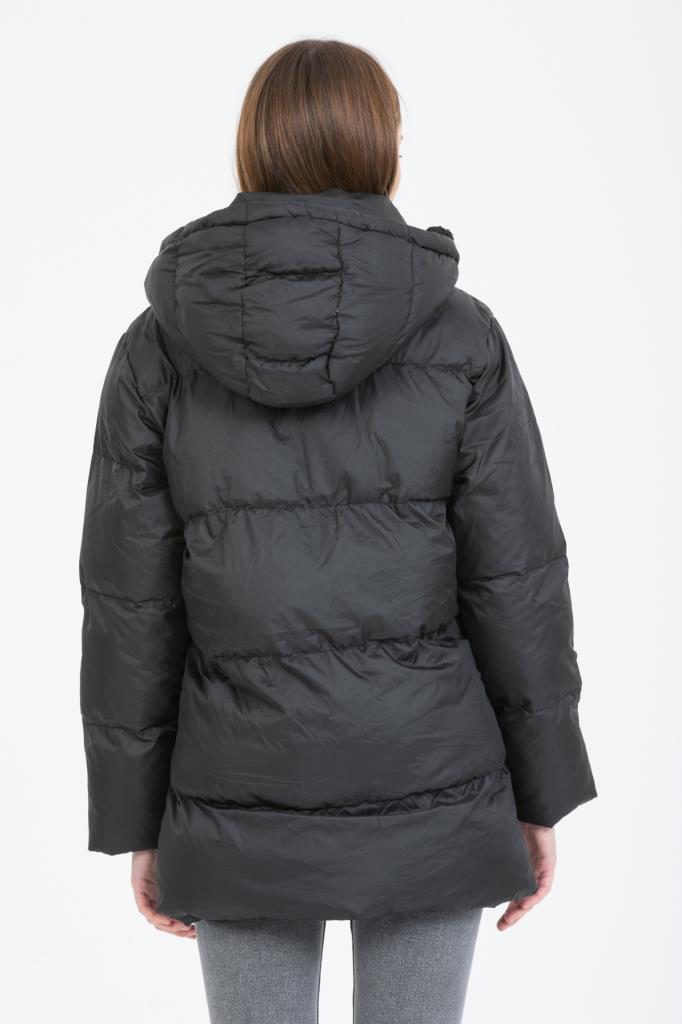 Kinetix Bella Coat Siyah Günlük Kadın Şişme Kaban Kinetix Bella Coat Siyah Günlük Kadın Şişme Kaban