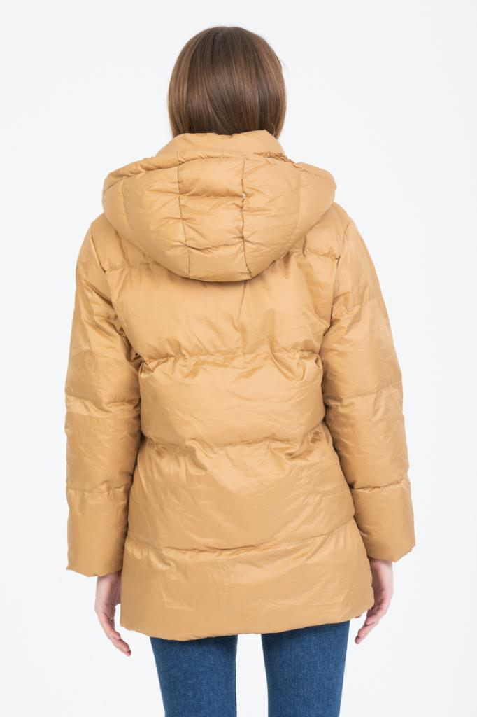 Kinetix  Bella Coat Kamel Günlük Kadin Şişme Kaban