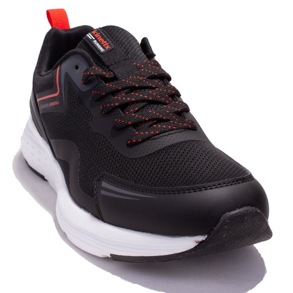 Kinetix  Evorıder Siyah Gri Ortopedik Günlük Erkek Spor Ayakkabı