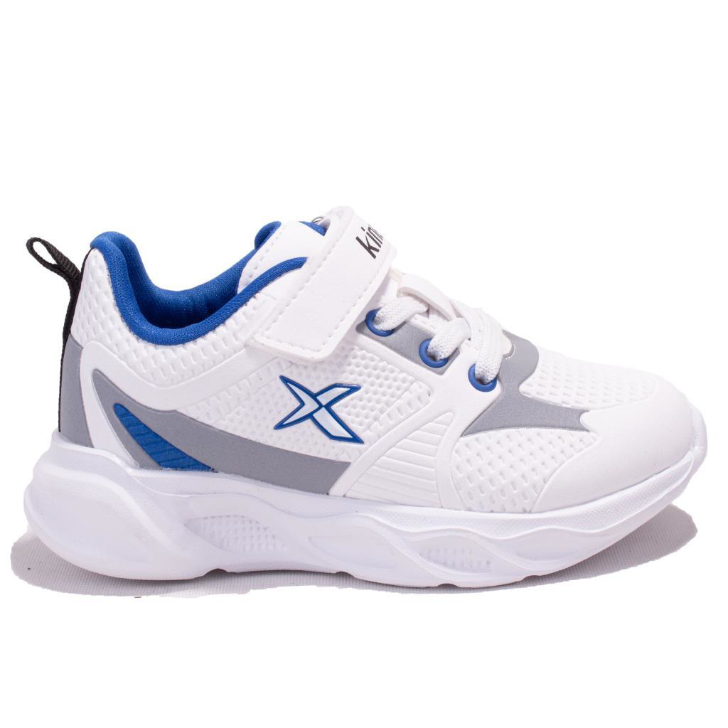 Kinetix  Lıster Pu Beyaz Ortopedik Günlük Erkek Çocuk Spor Ayakkab
