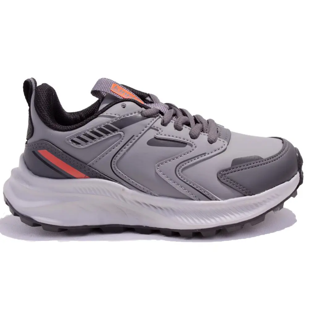 Kinetix Montoya Gri Siyah Ortopedik Günlük Erkek Çocuk Spor Ayakk