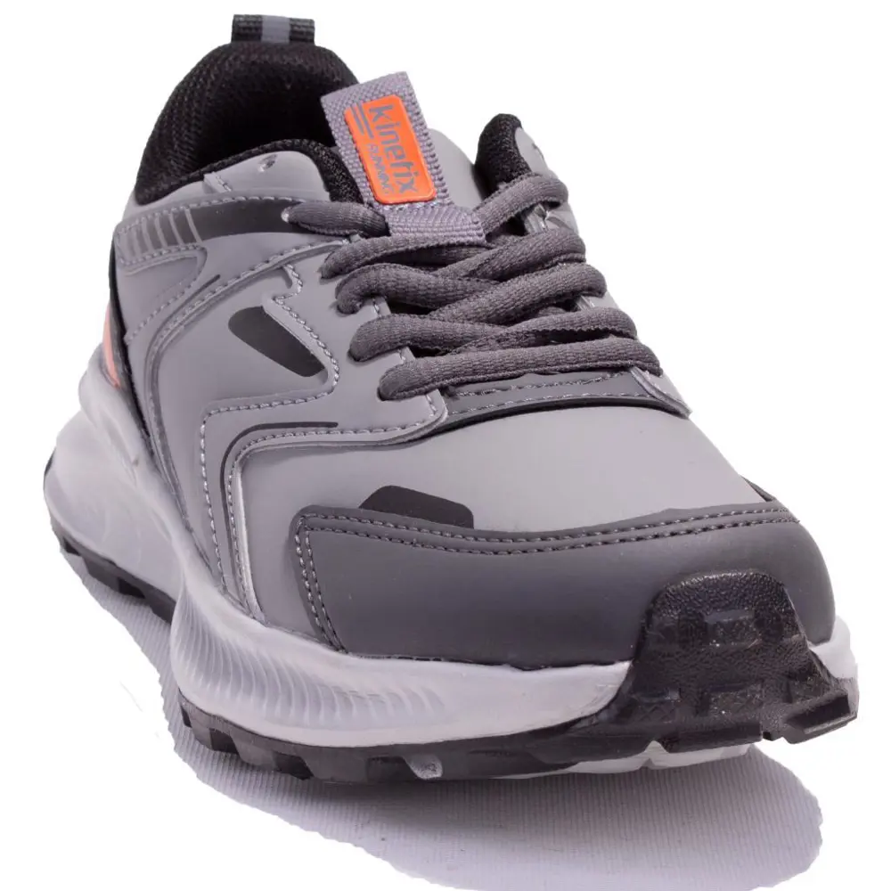 Kinetix Montoya Gri Siyah Ortopedik Günlük Erkek Çocuk Spor Ayakk