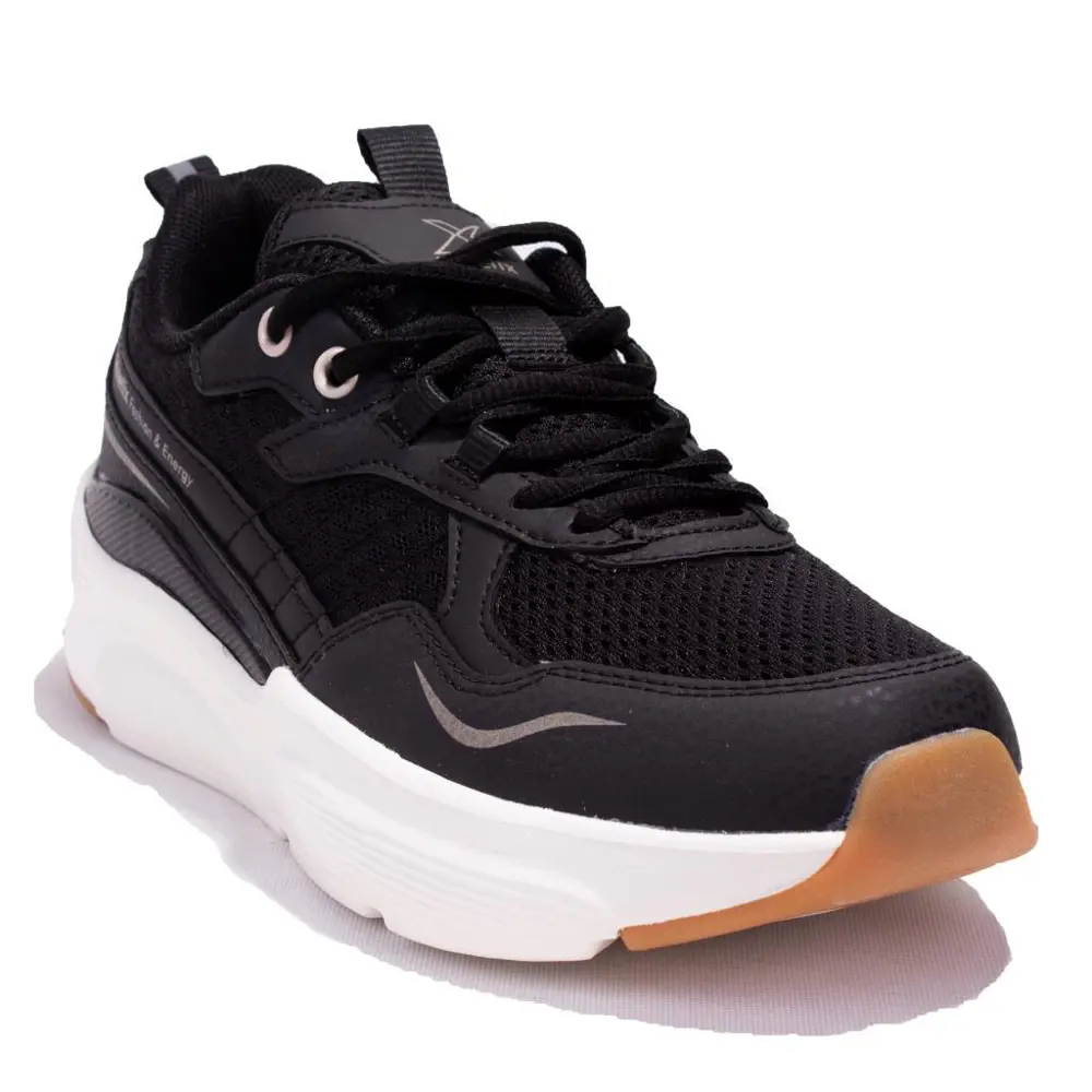 Kinetix Prestıge Tx w Siyah Beyaz Ortopedik Günlük Kadın Spor Aya