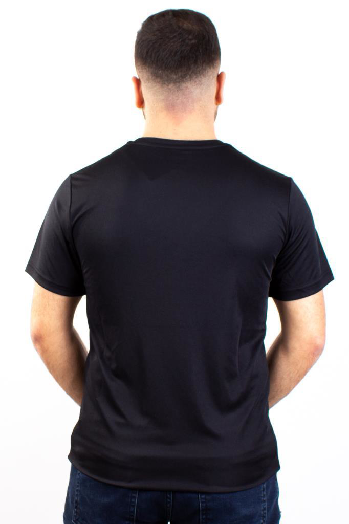 Kinetix  Sn-222 Neck Siyah Günlük Erkek V Yaka Tişört