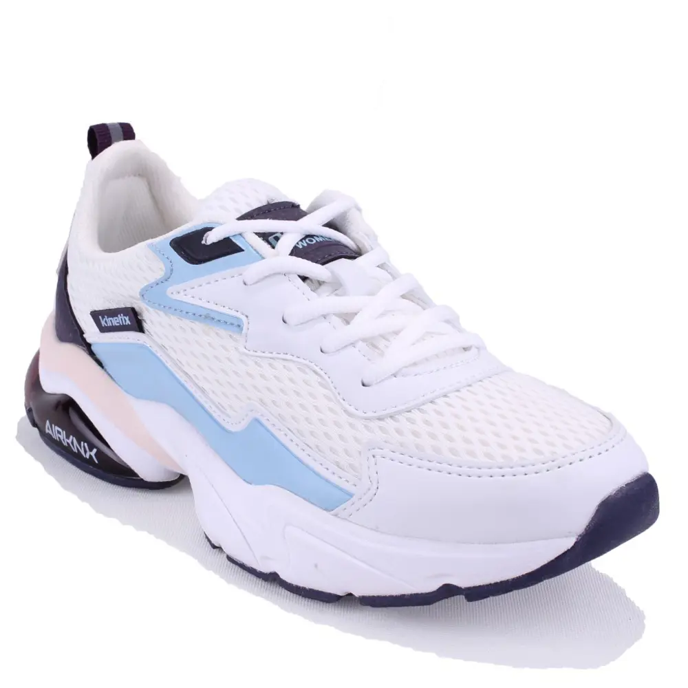 Kinetix Valentı Tx  Beyaz Mavi Ortopedik Günlük Kadın Spor Ayakka