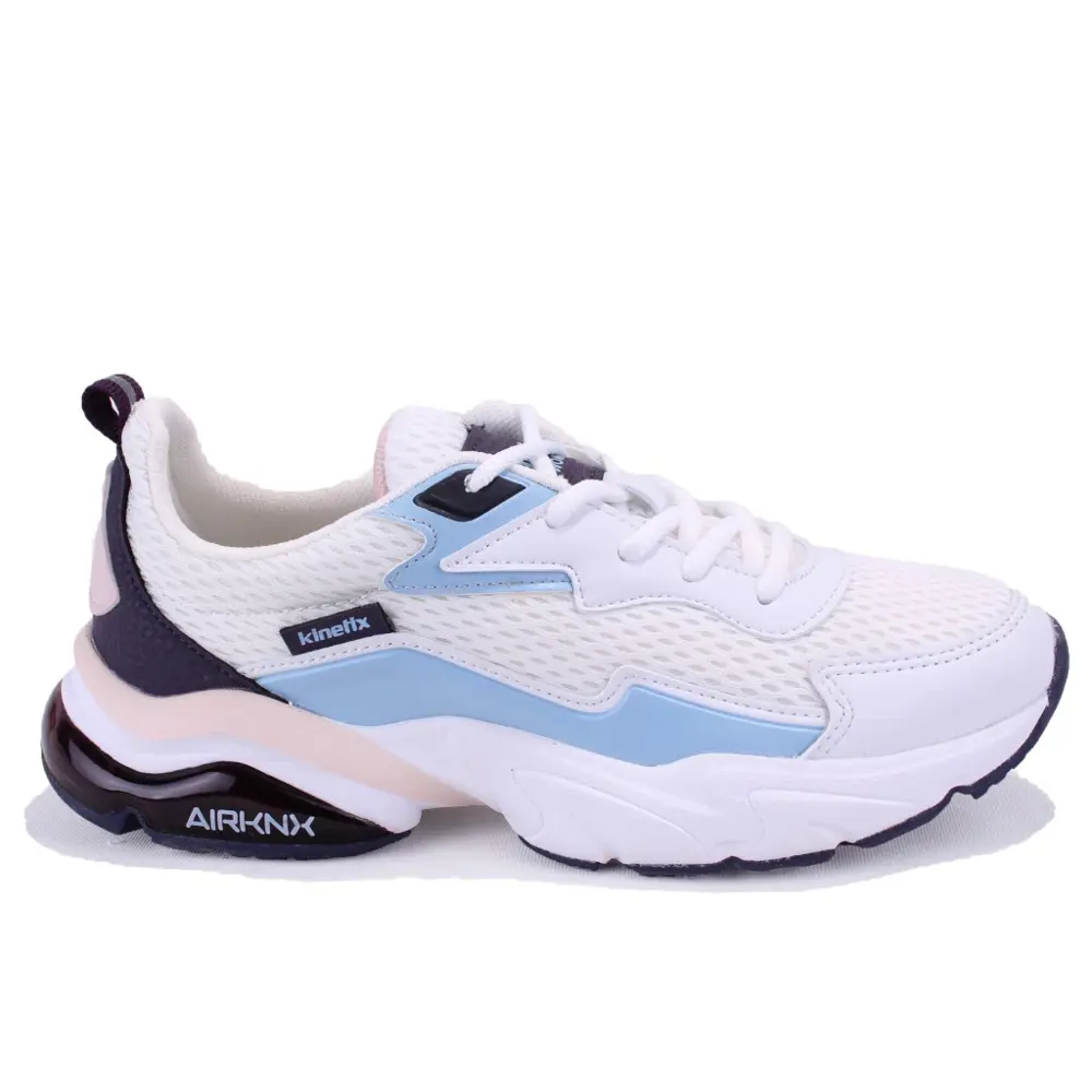 Kinetix Valentı Tx  Beyaz Mavi Ortopedik Günlük Kadın Spor Ayakka