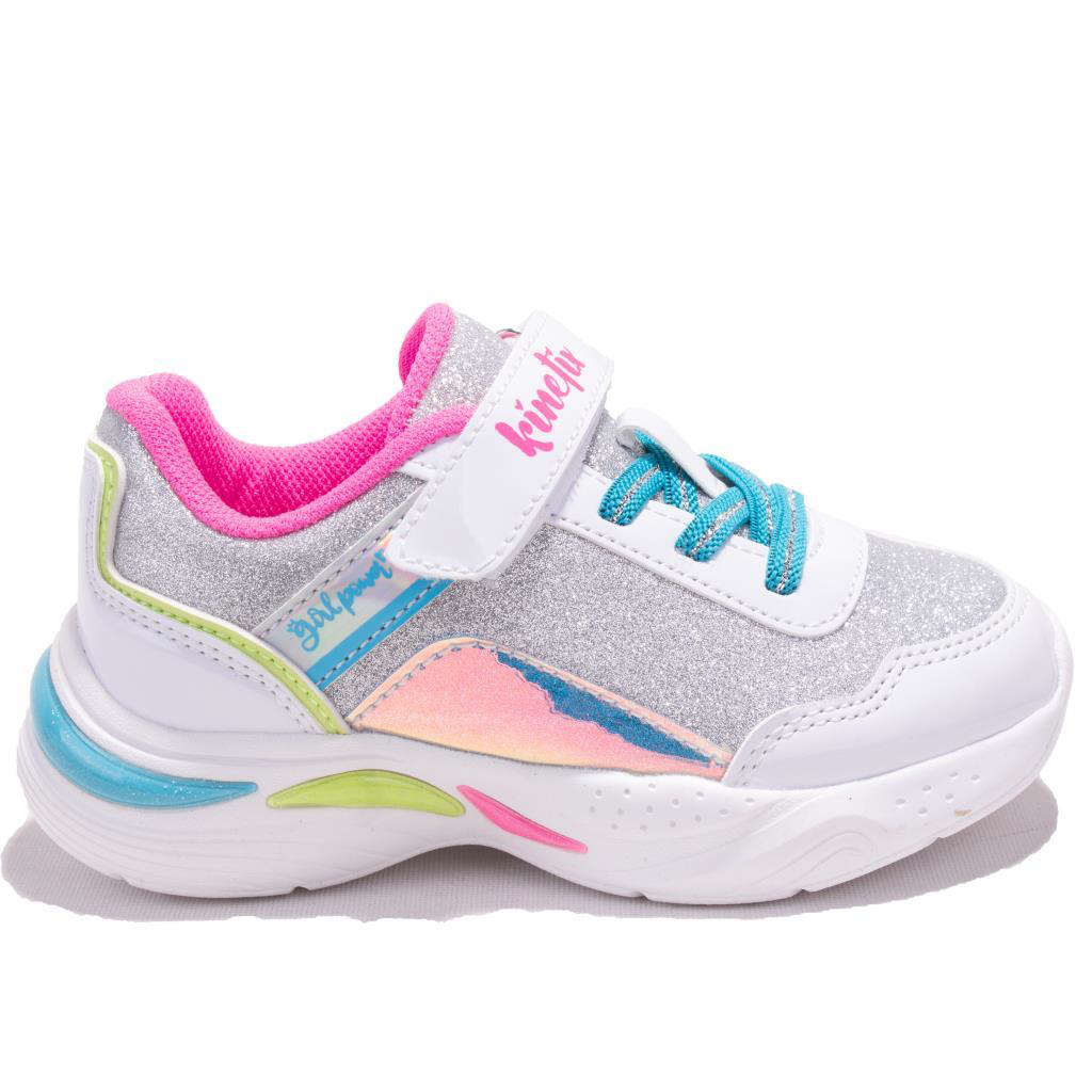 Kinetix Wanna Beyaz Pembe Ortopedik Günlük Kız Çocuk Spor Ayakkab Kinetix Wanna Beyaz Pembe Ortopedik Günlük Kız Çocuk Spor Ayakkab